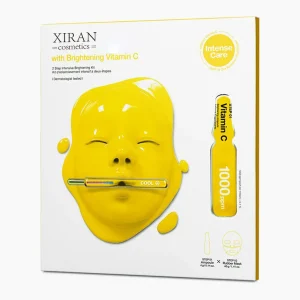 Brightening Two-step Cryo Rubber Sheet Mask with Vitamin C and Niacinamide Brighten The Complexion Mascarillasl Facial Skin